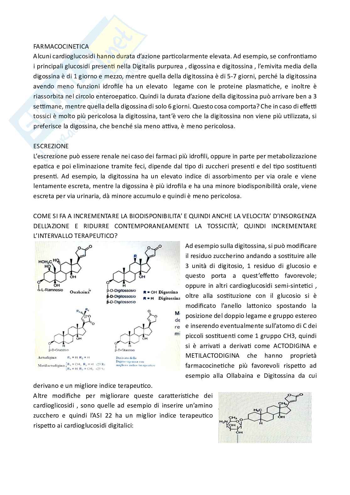 Apputi esame lezioni 24-28 su 33 di Chimica farmaceutica e tossicologica 2  Pag. 46
