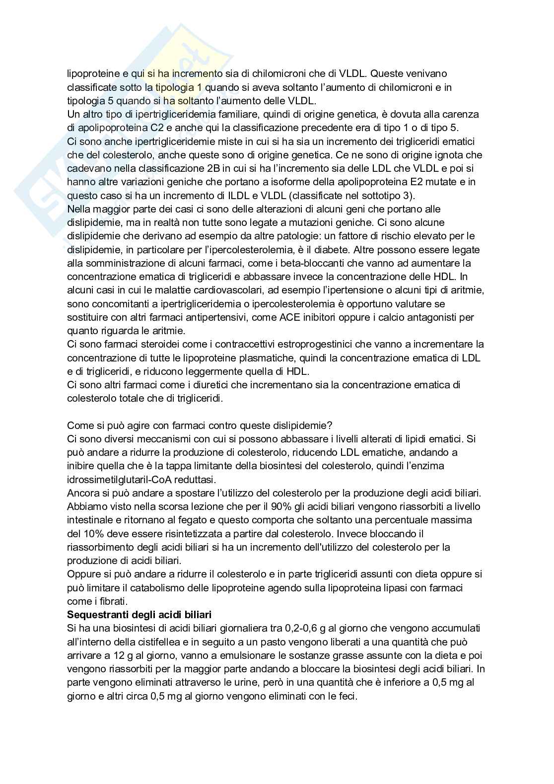 Apputi esame lezioni 24-28 su 33 di Chimica farmaceutica e tossicologica 2  Pag. 71