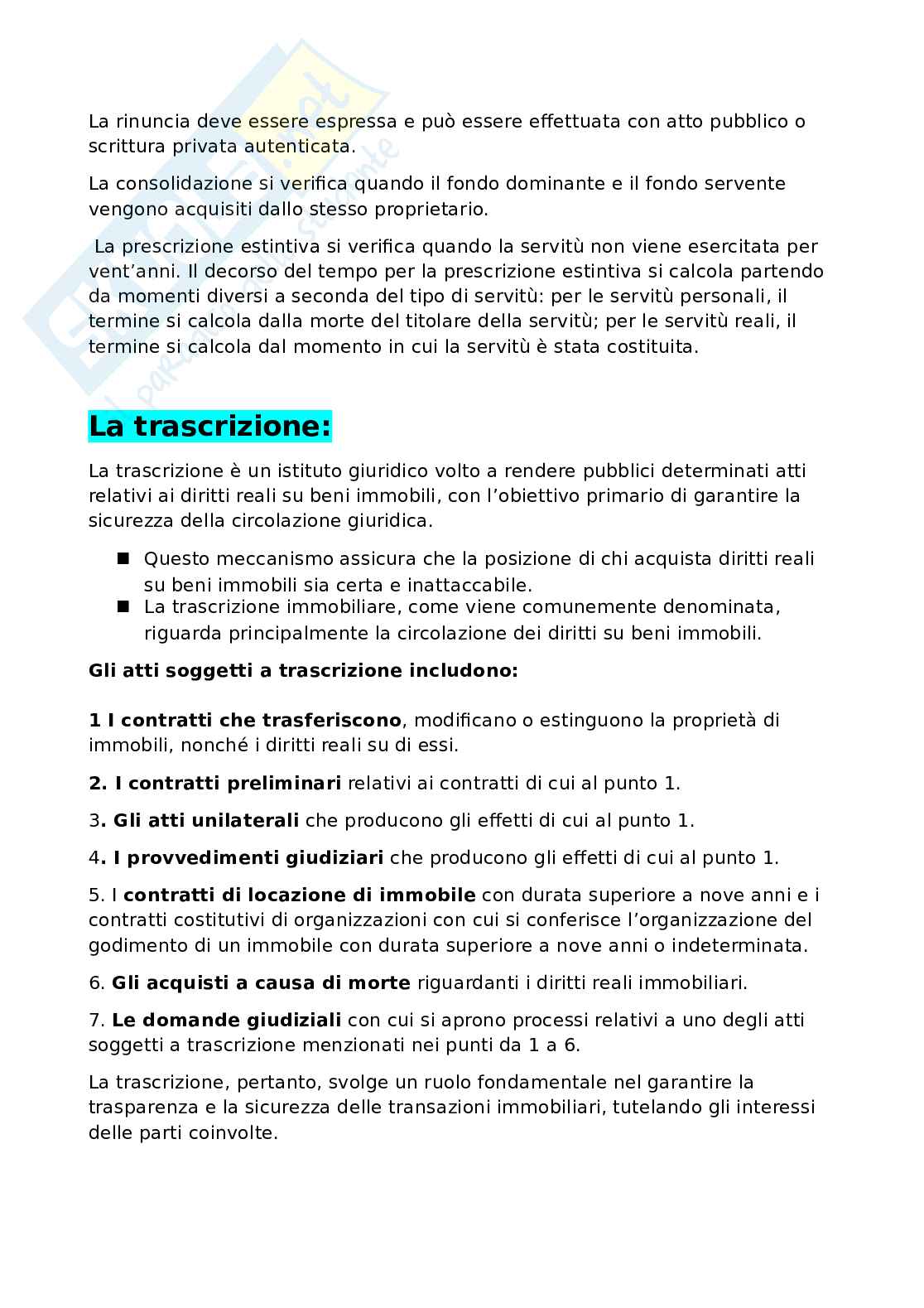 Appunti di Diritto privato basato su domande del docente Pag. 21