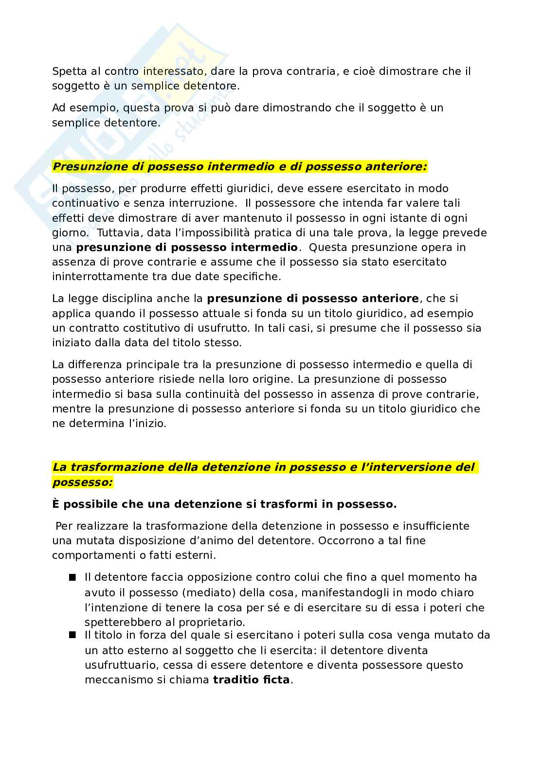 Appunti di Diritto privato basato su domande del docente Pag. 26