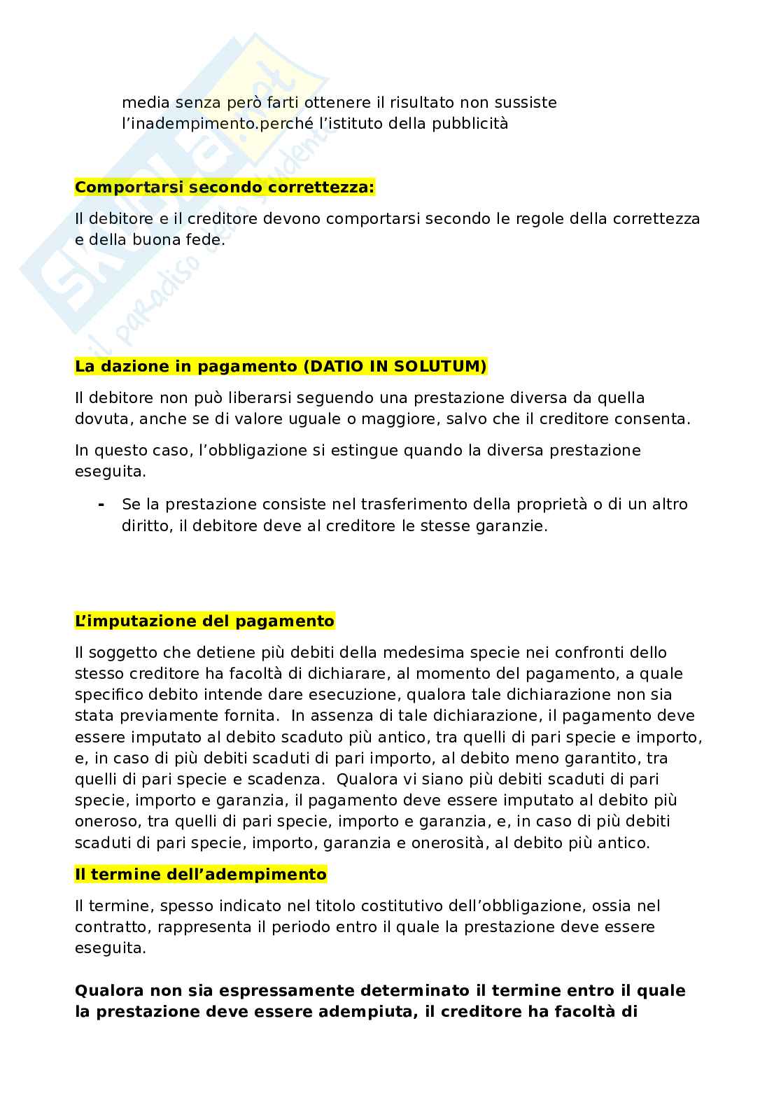 Appunti di Diritto privato basato su domande del docente Pag. 41