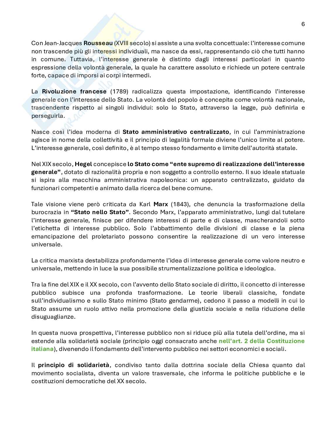 Diritto amministrativo 1 - primo parziale Pag. 6