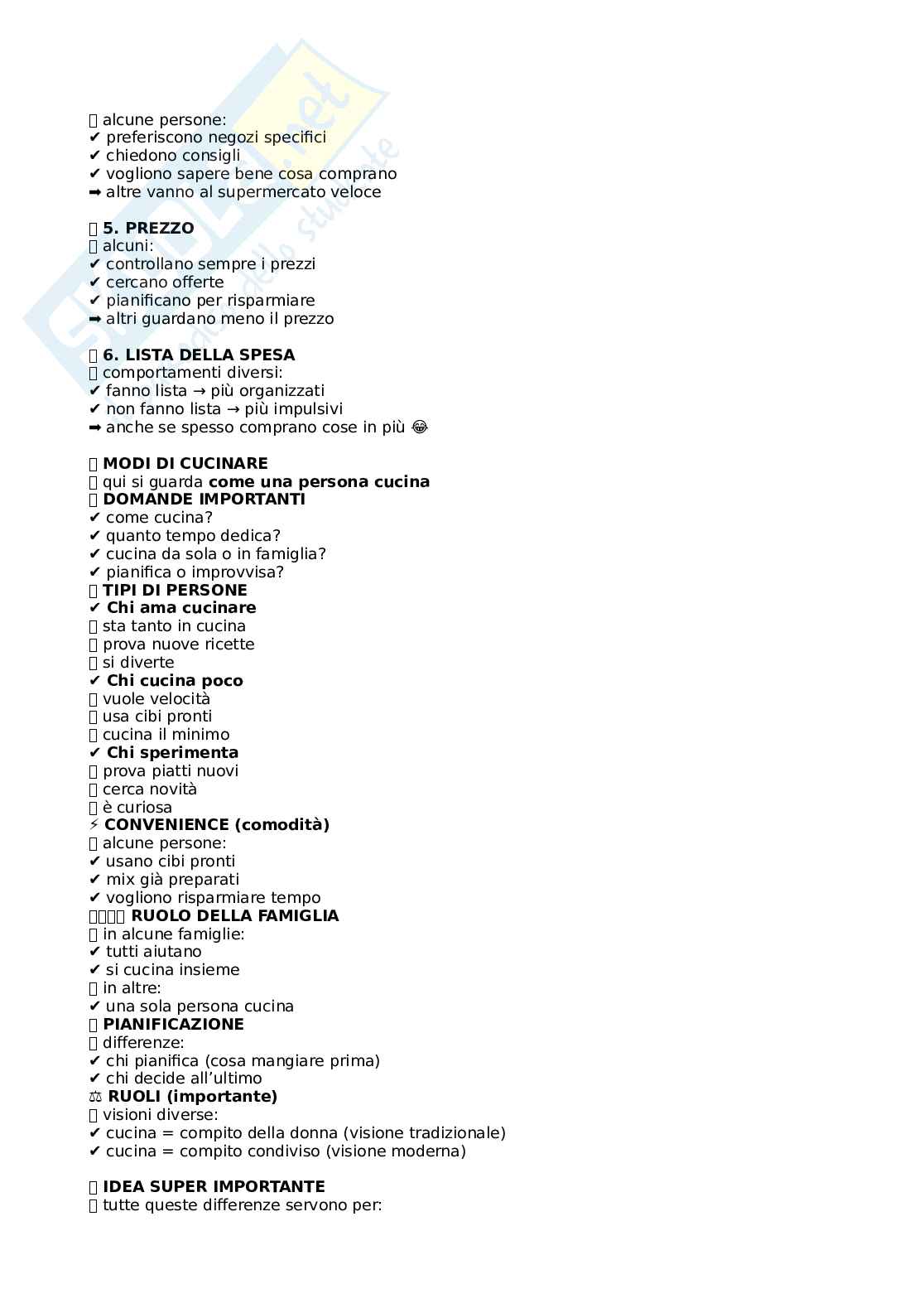Appunti dettagliati esame di Marketing dei prodotti agroalimentari Pag. 71