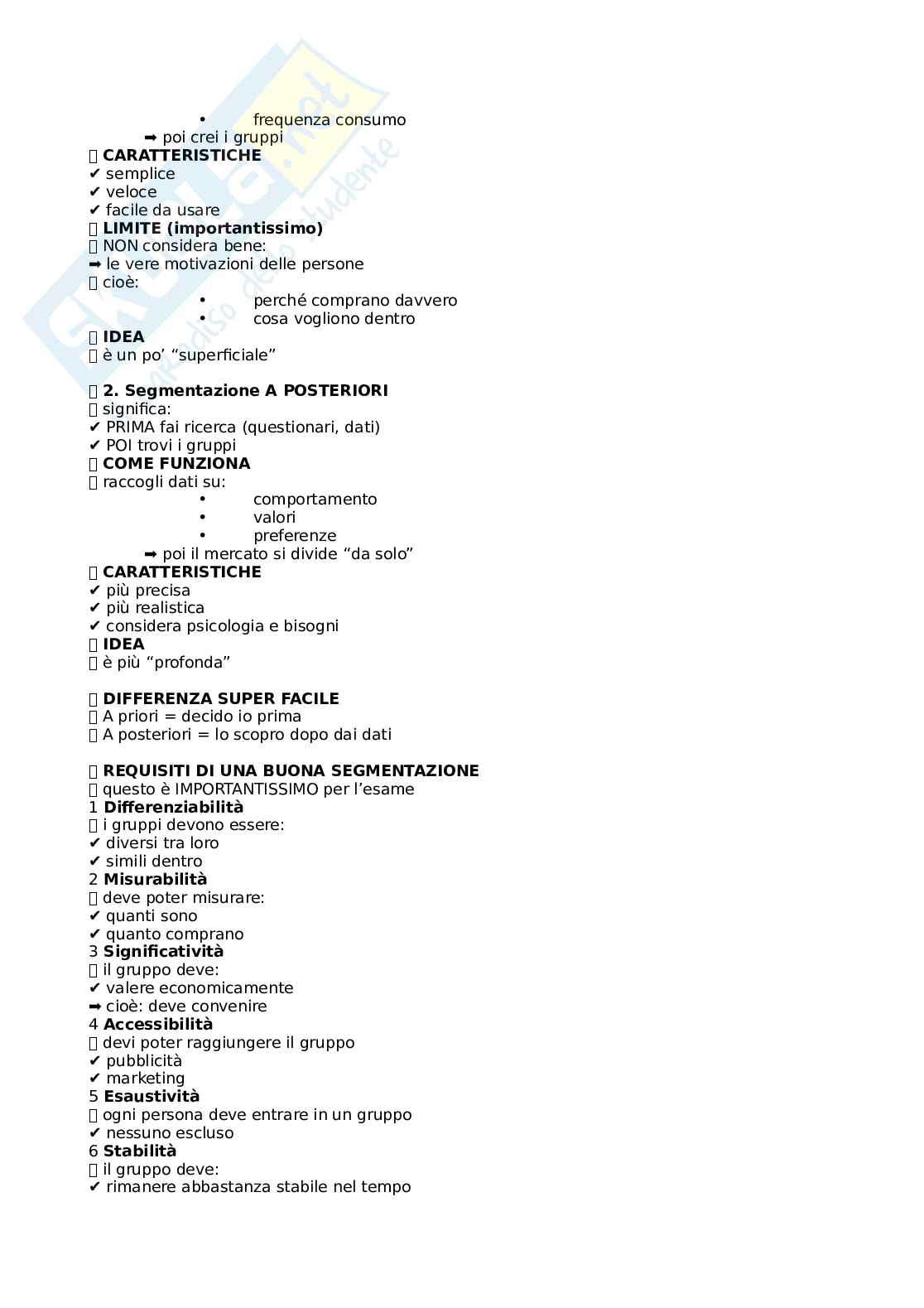 Appunti dettagliati esame di Marketing dei prodotti agroalimentari Pag. 81