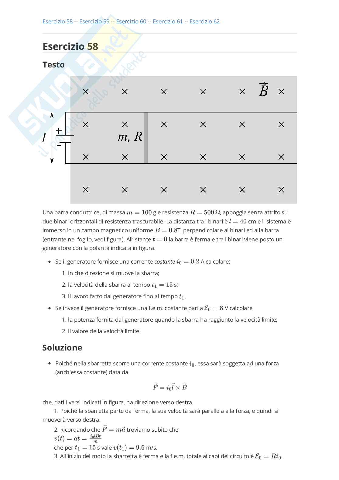 Campo magnetico variabile  Pag. 1