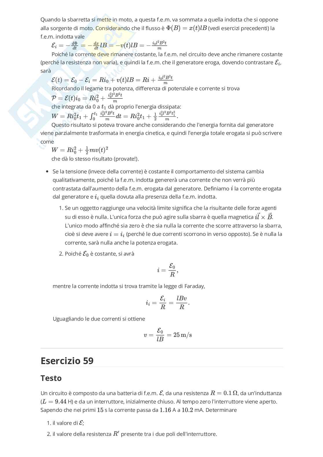 Campo magnetico variabile  Pag. 2