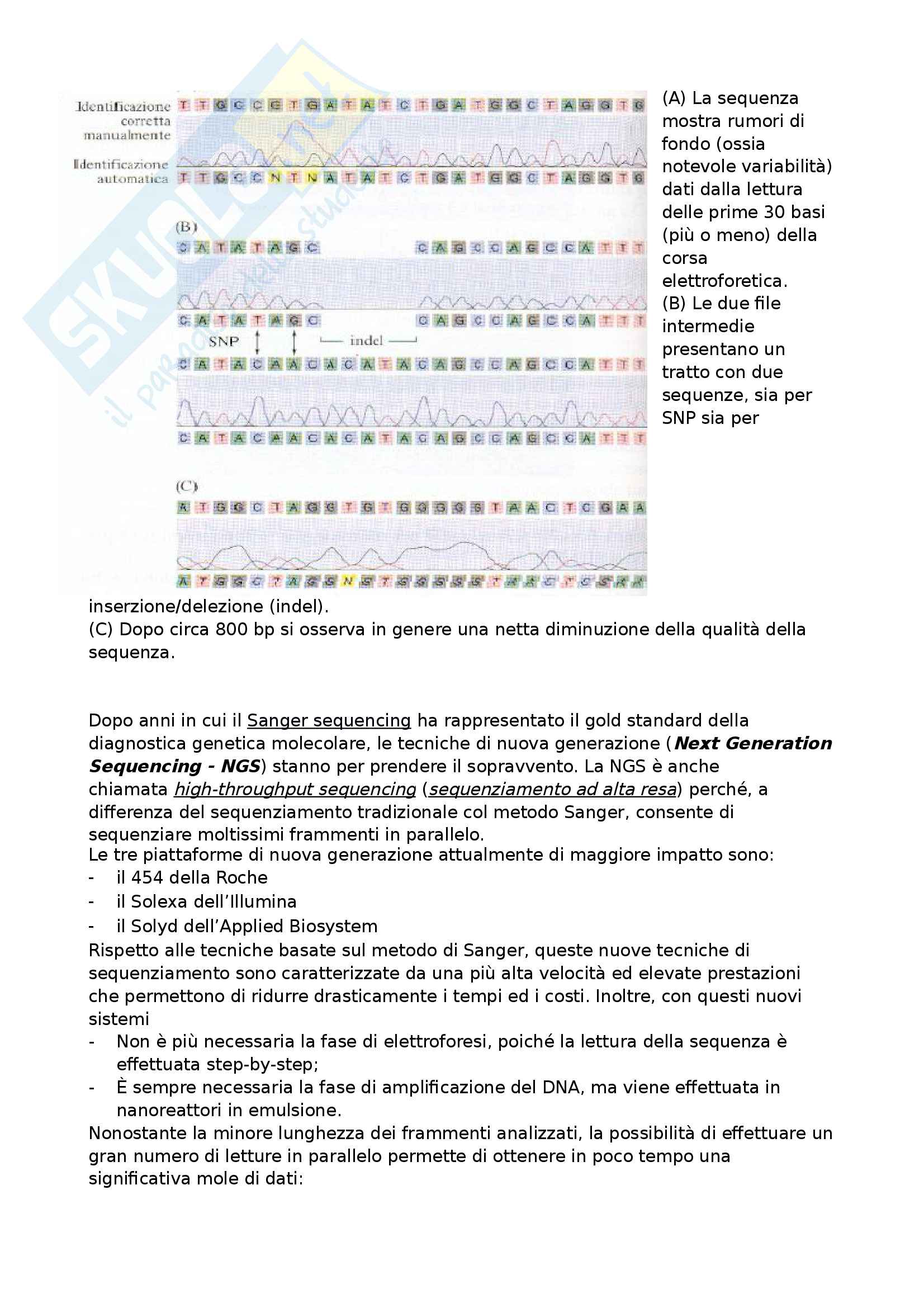 Sequenziamento del genoma Pag. 6