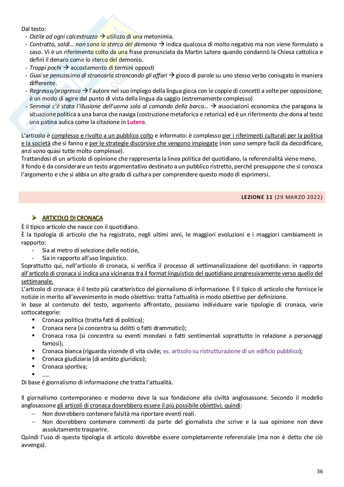 Riassunto esame Linguistica Italiana II, Prof. Felici. Appunti e rielaborazione personale attraverso la frequenza a tutte le lezioni Pag. 36