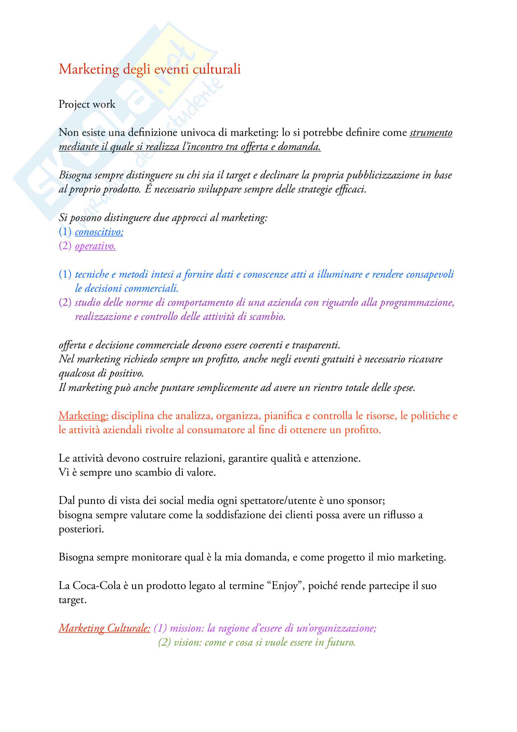Informazione e promozione teatrale Pag. 1