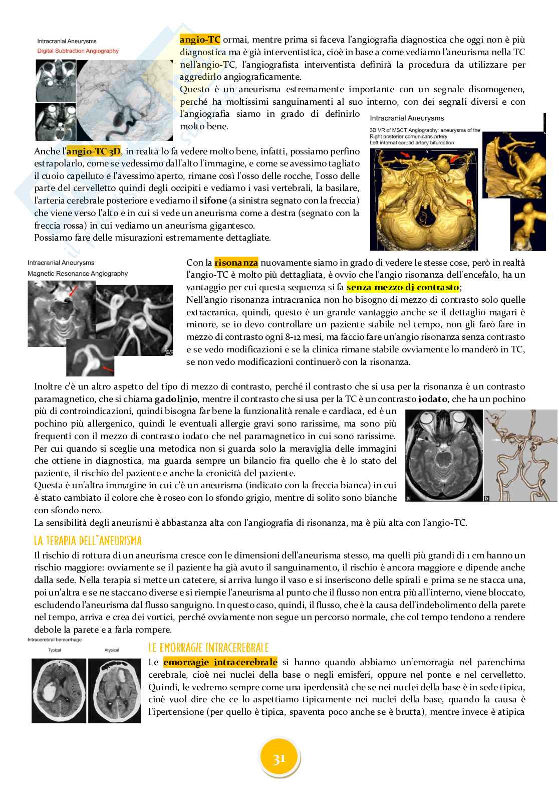 Diagnostica per immagini e radioterapia Pag. 31