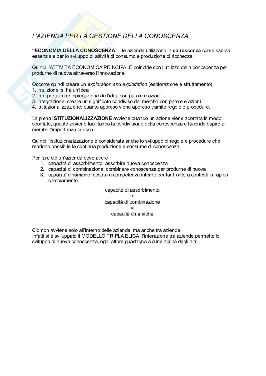 Riassunto esame Economia aziendale, Prof. Bagnoli Carlo, libro consigliato L'economia aziendale, l'azienda - Economia aziendale tra tradizione e innovazione, Carlo Bagnoli Pag. 26