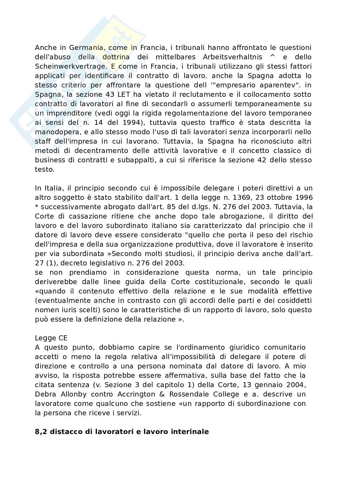 Appunti di Diritto comparato del lavoro Pag. 46