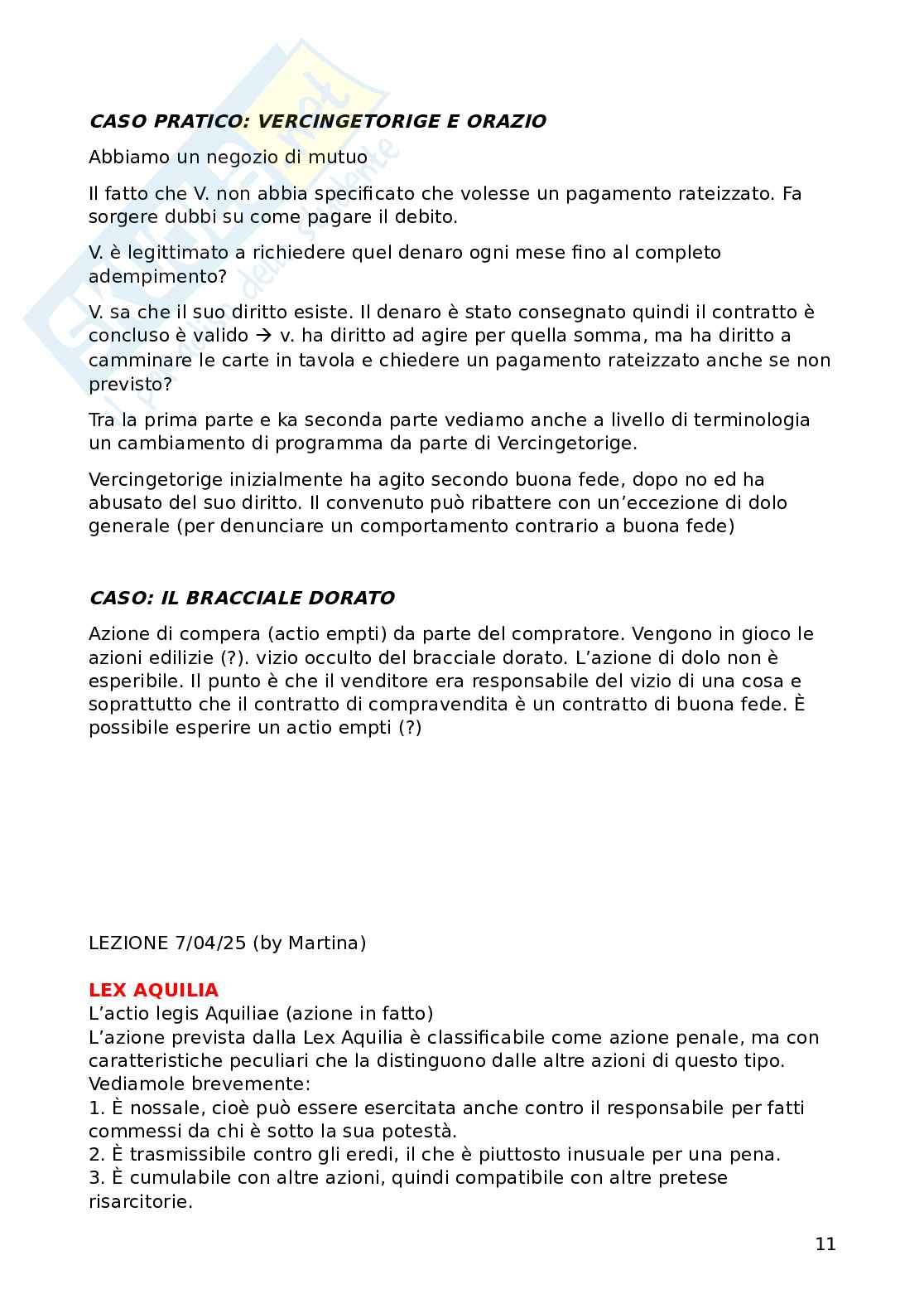 Diritto romano, seconda parte Pag. 11