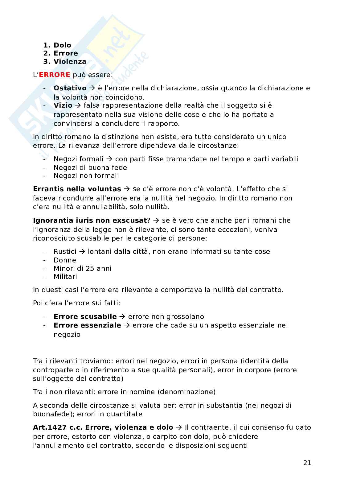 Diritto romano, seconda parte Pag. 21
