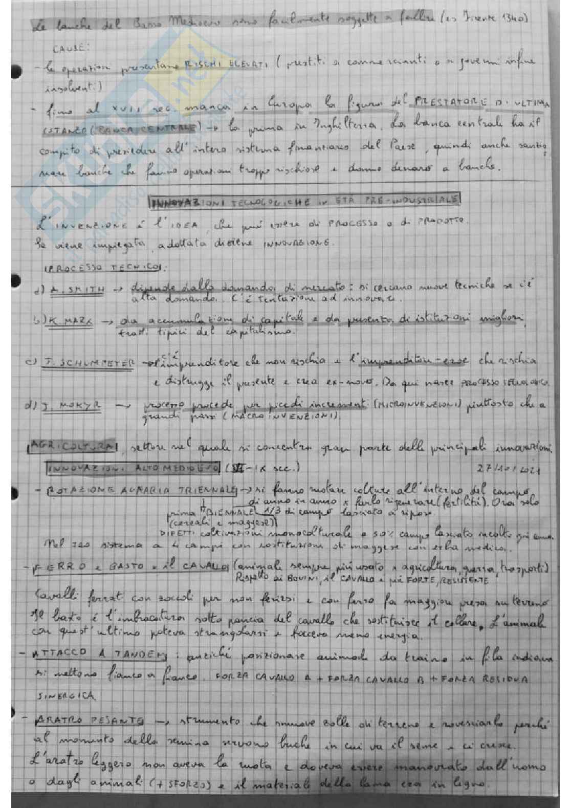 Storia economica Pag. 26