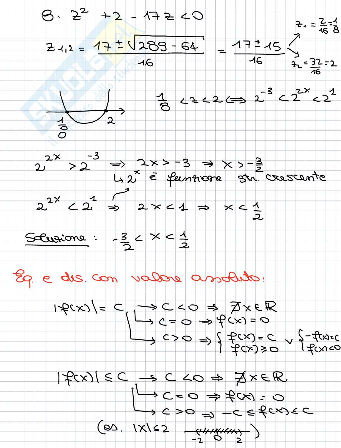 Prima esercitazione di Analisi matematica I, 2026/27 Pag. 6