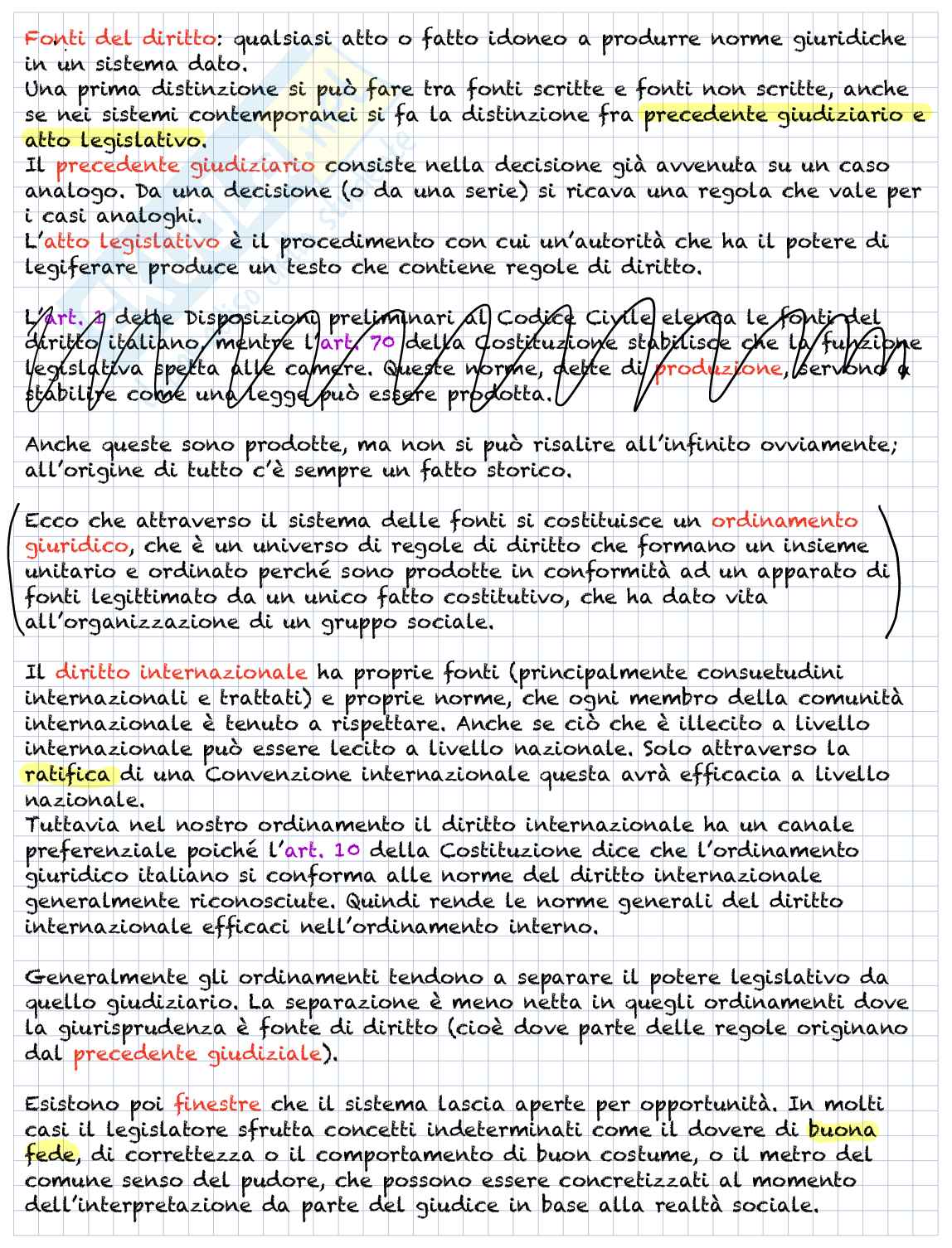 Concetti generali del diritto  Pag. 6