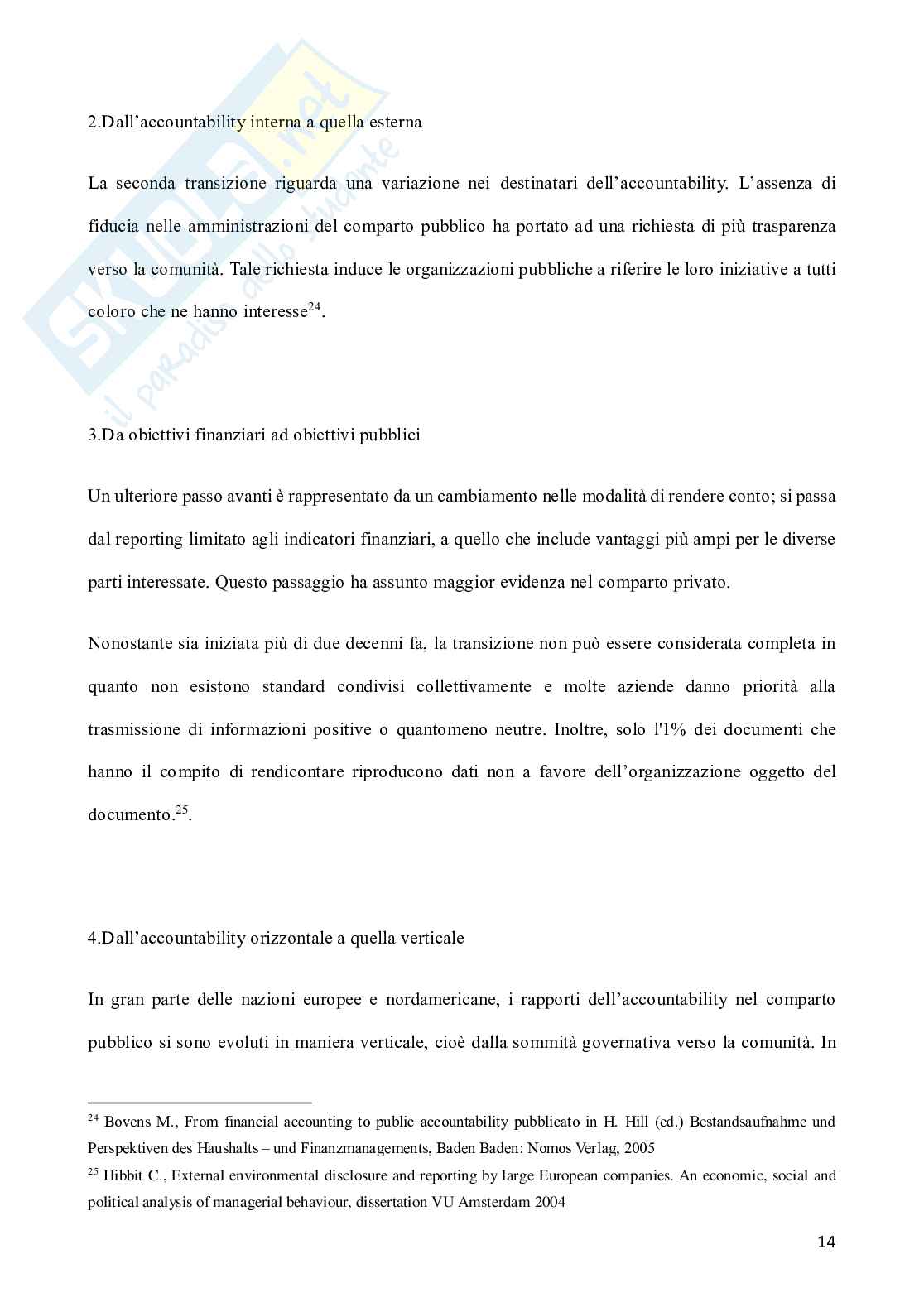 Accountability: teoria e prassi. L'uso del bilancio sociale come strumento di rendicontazione negli enti locali. Il caso del comune di Palermo Pag. 16