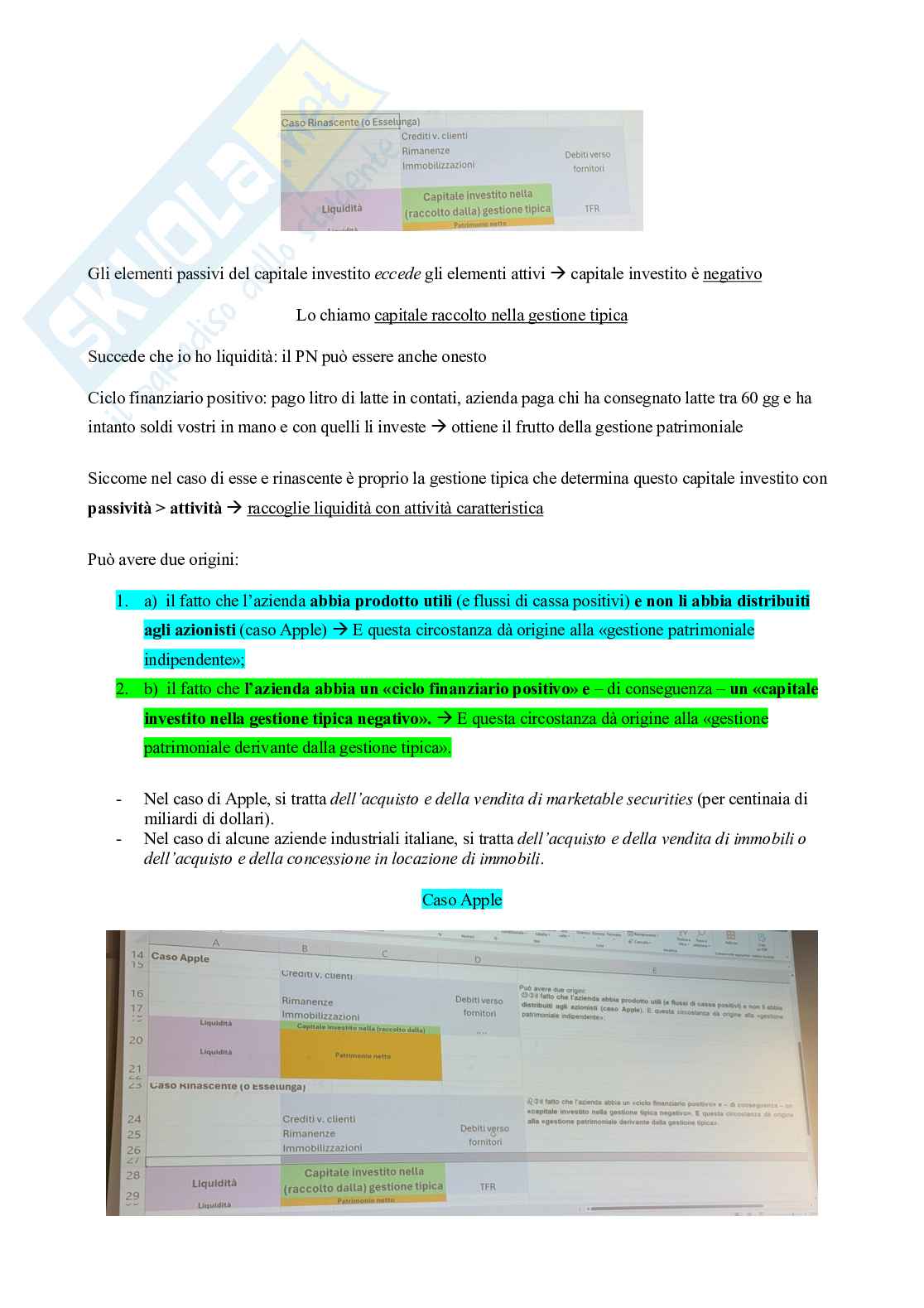 L'assetto economico finanziario e i criteri di gestione Pag. 11