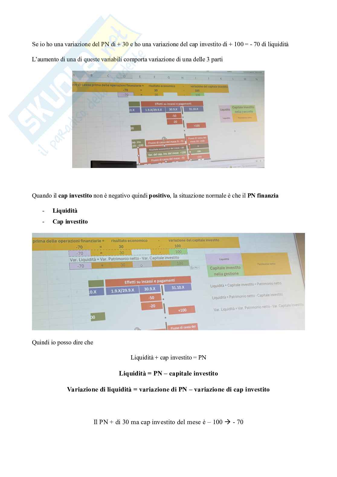 L'assetto economico finanziario e i criteri di gestione Pag. 16