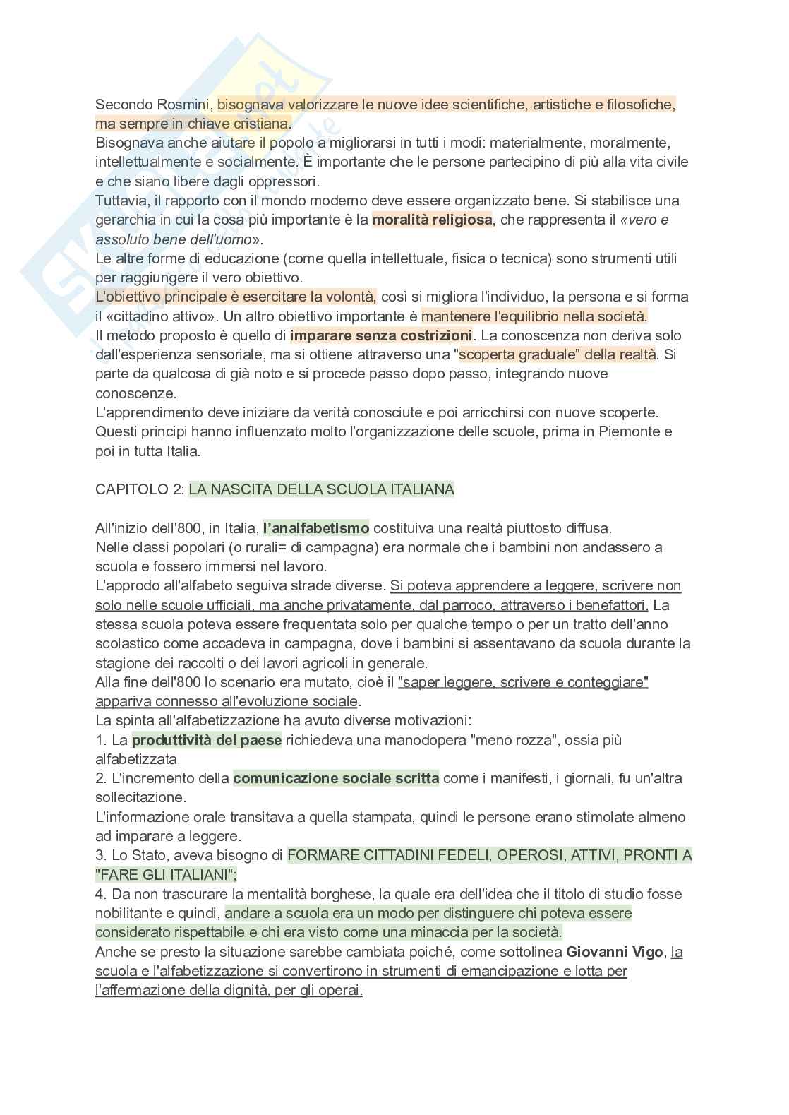 Storia dell’educazione Pag. 11