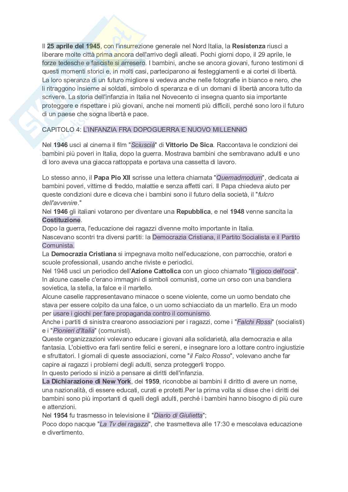 Storia dell’educazione Pag. 31