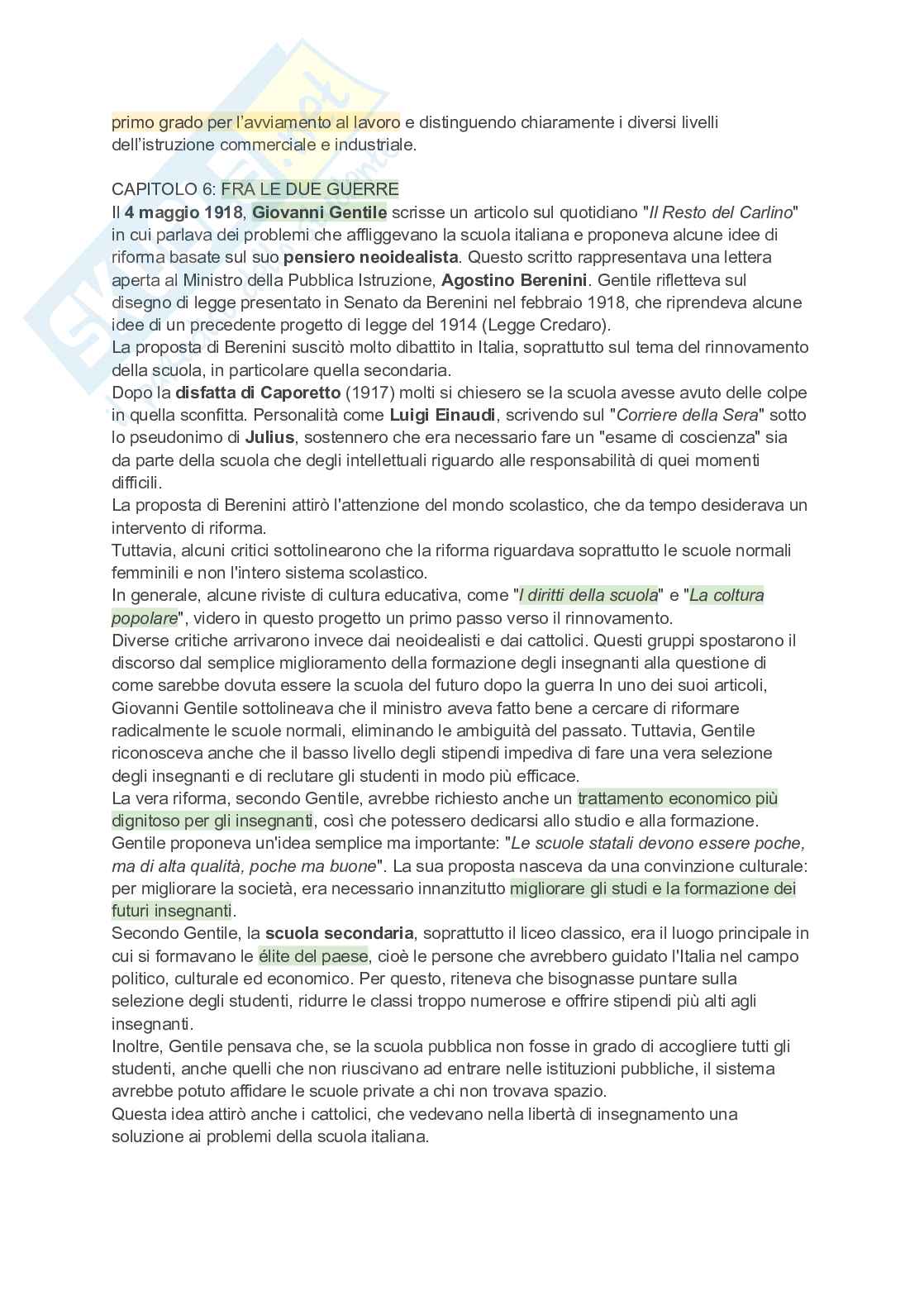 Storia dell’educazione Pag. 36