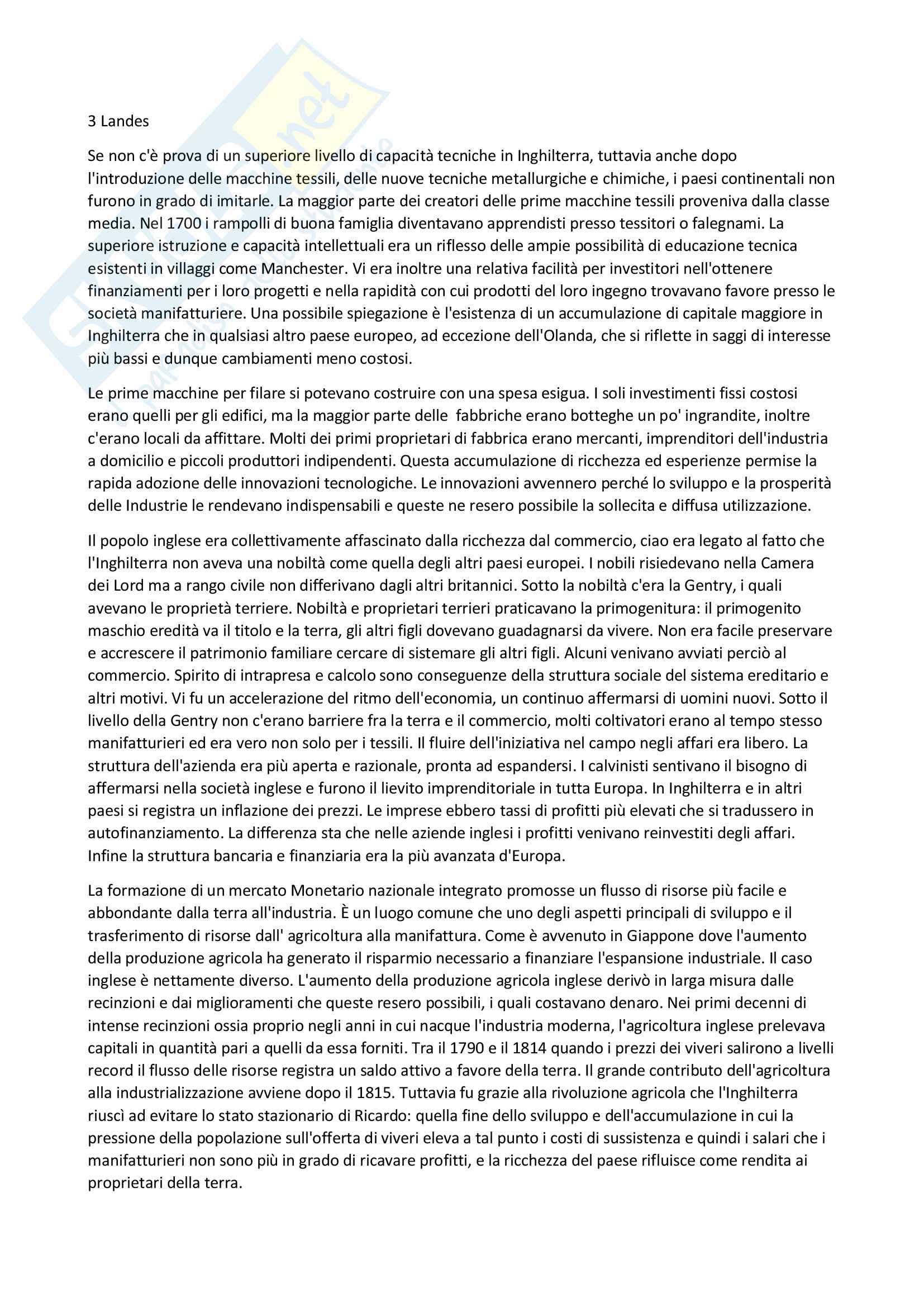 Lezioni Storia economica Prof Vecchi Pag. 6