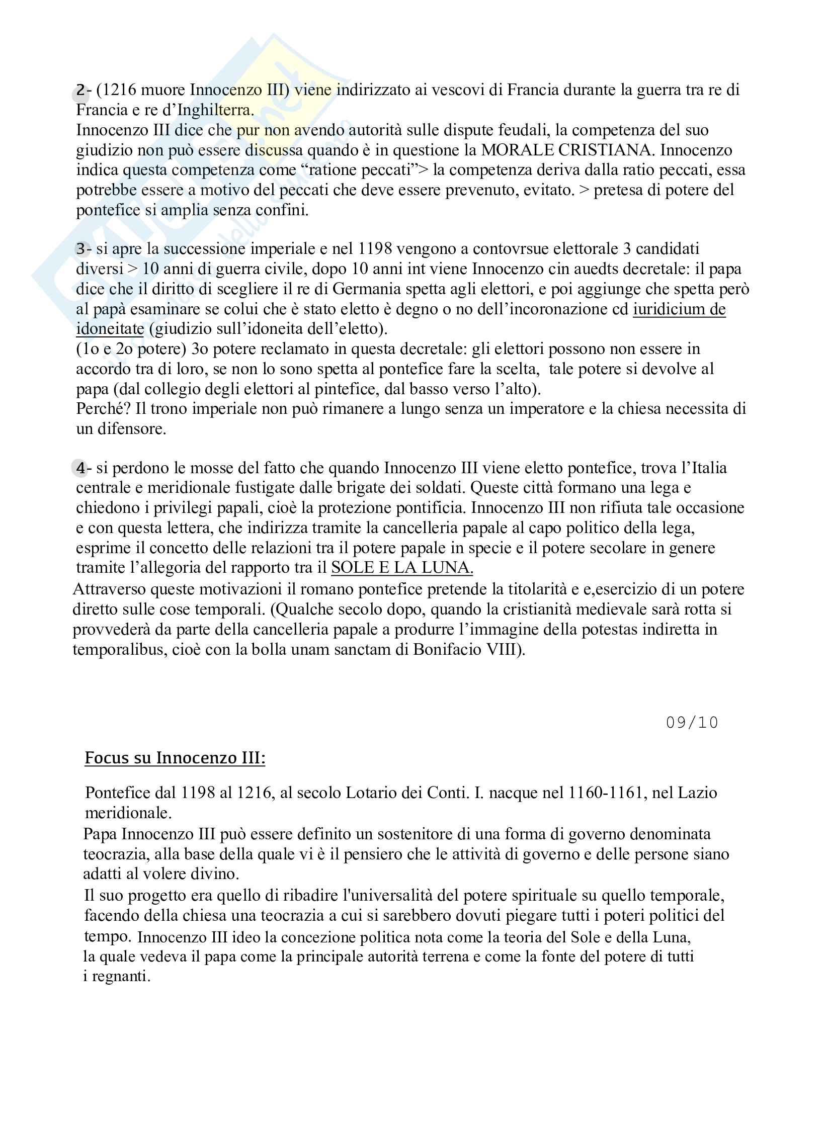 Appunti lezioni Diritto canonico  Pag. 11