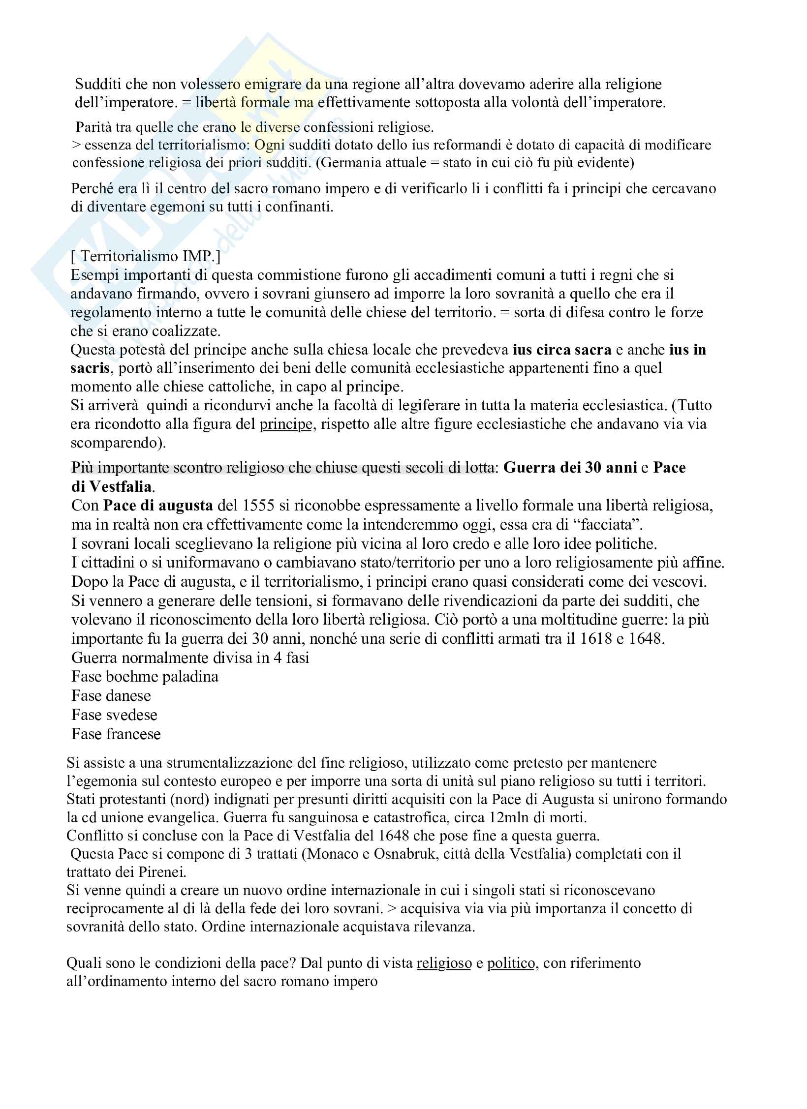 Appunti lezioni Diritto canonico  Pag. 16