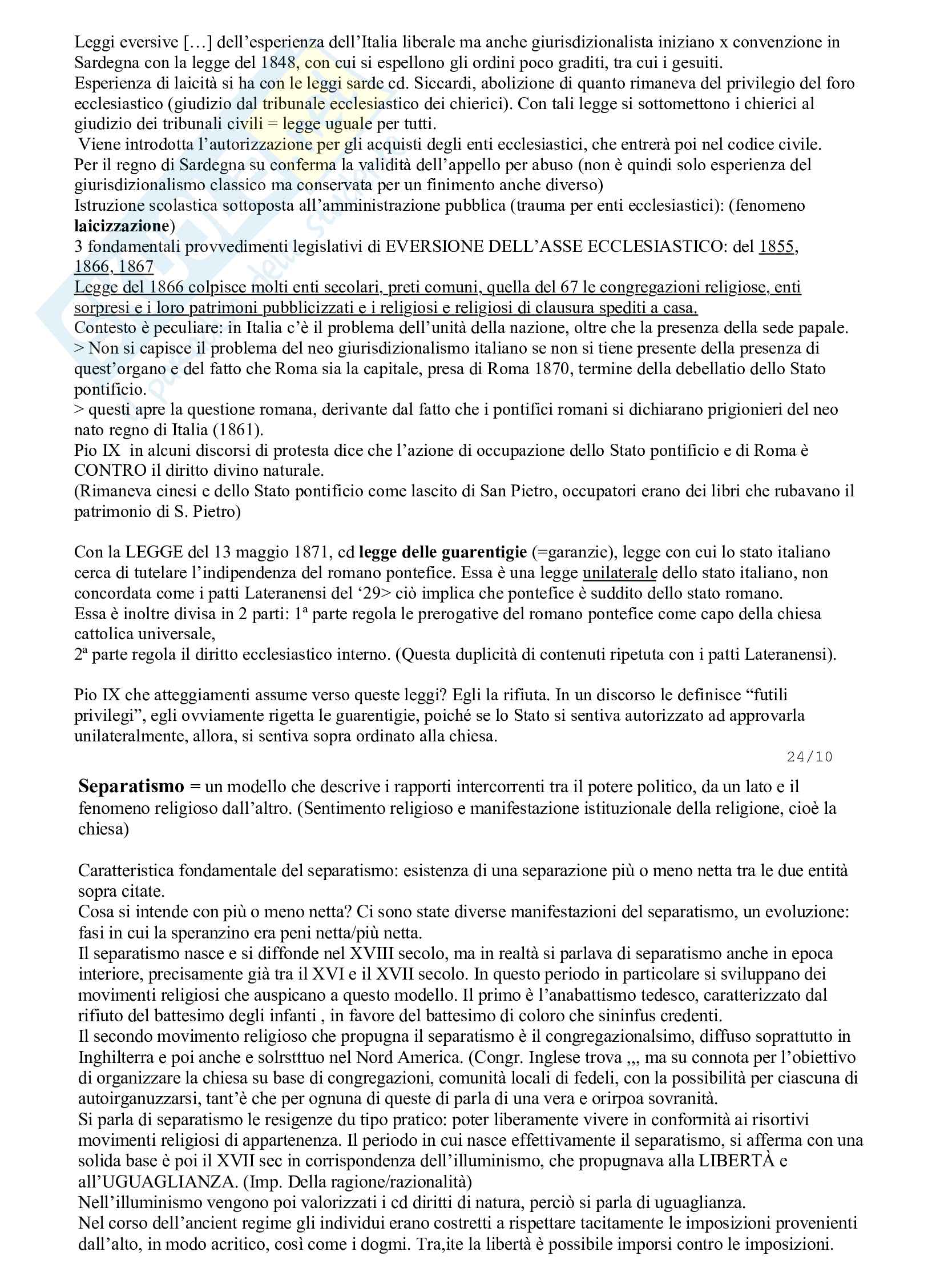Appunti lezioni Diritto canonico  Pag. 21