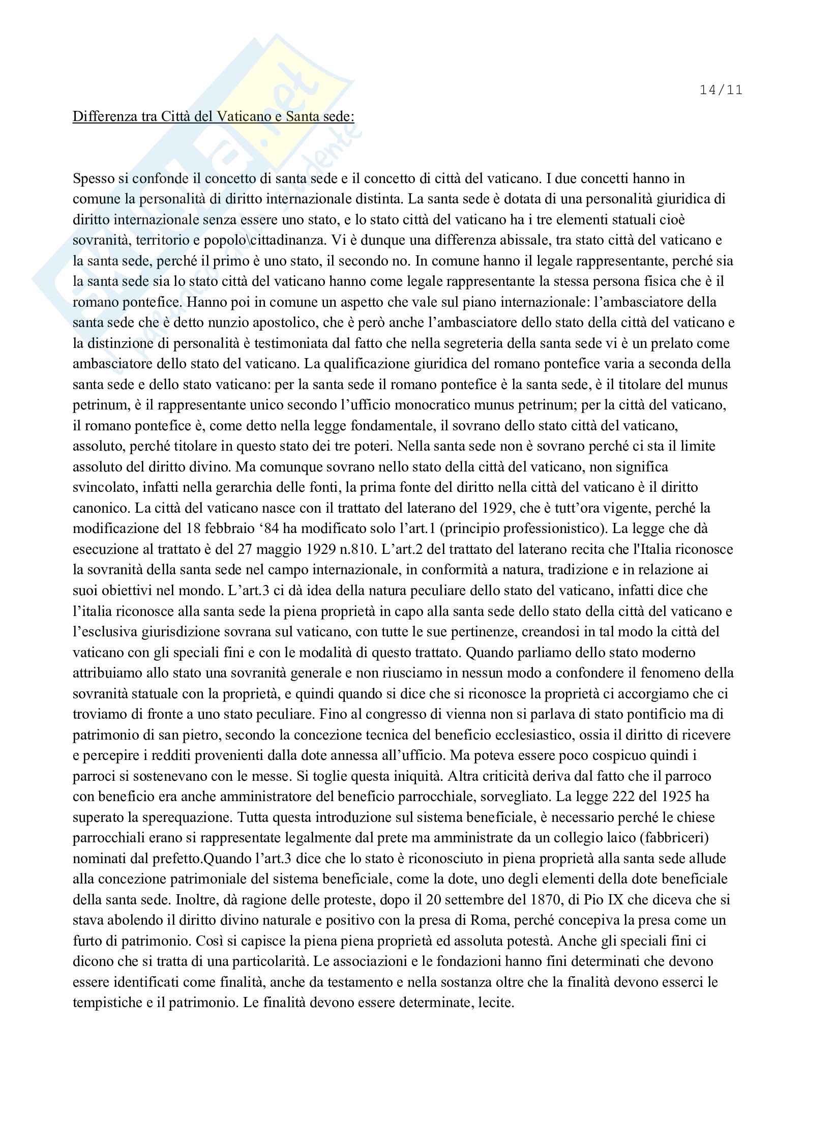 Appunti lezioni Diritto canonico  Pag. 31