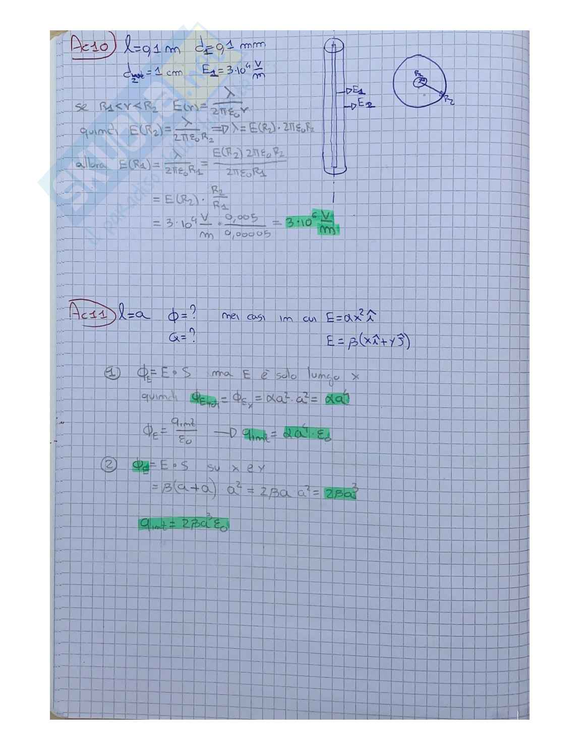Esercitazioni Fisica (modulo elettromagnetismo e onde) Pag. 21