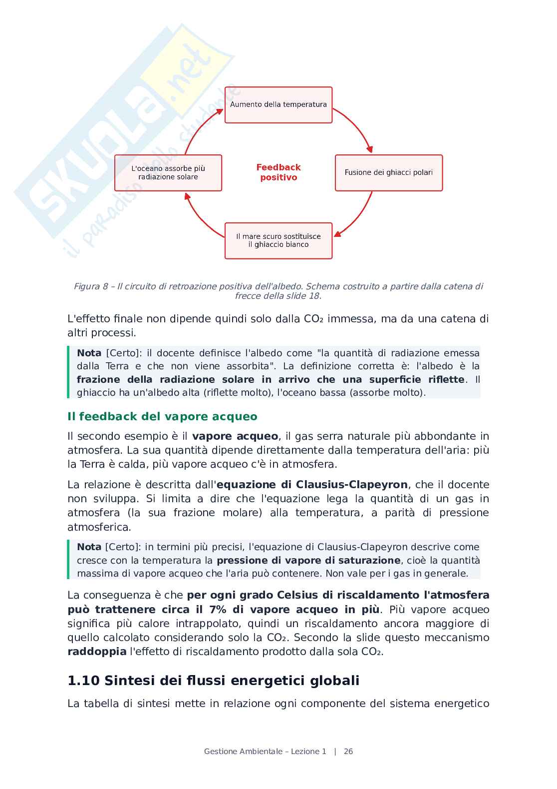 Lezione 1 Gestione ambientale Pag. 26