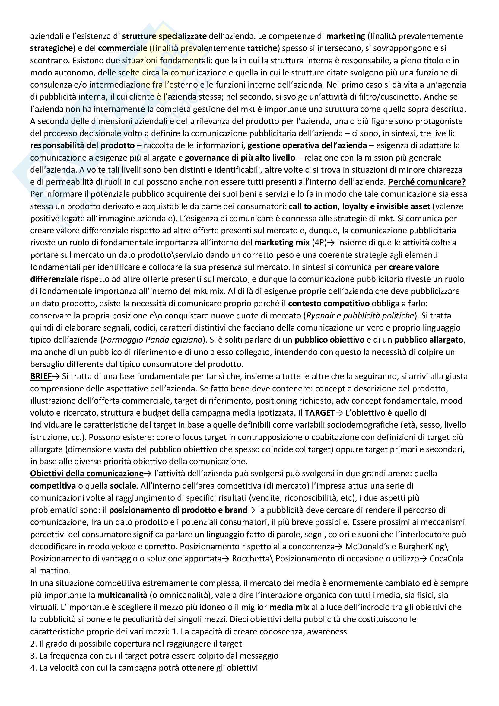 Comunicazione di marketing Pag. 41