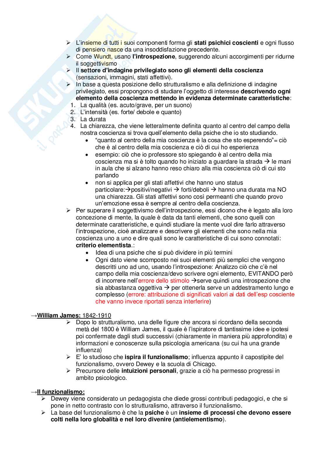 Psicologia generale (modulo A&B) Pag. 16