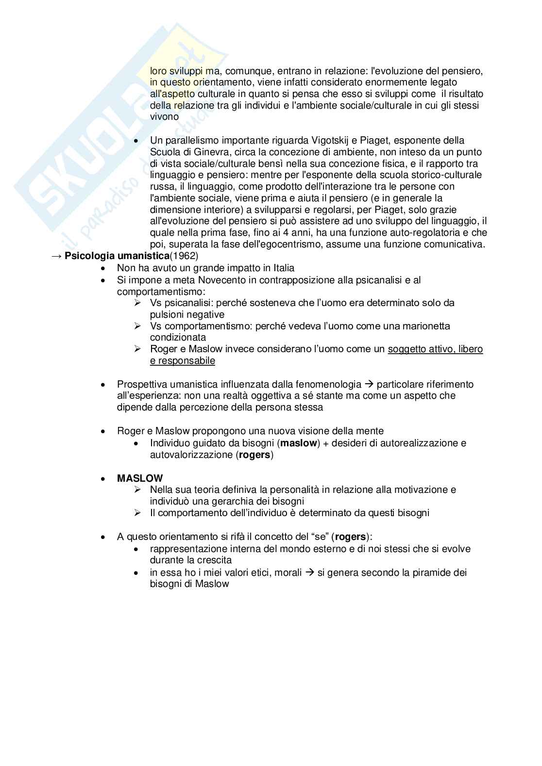 Psicologia generale (modulo A&B) Pag. 26