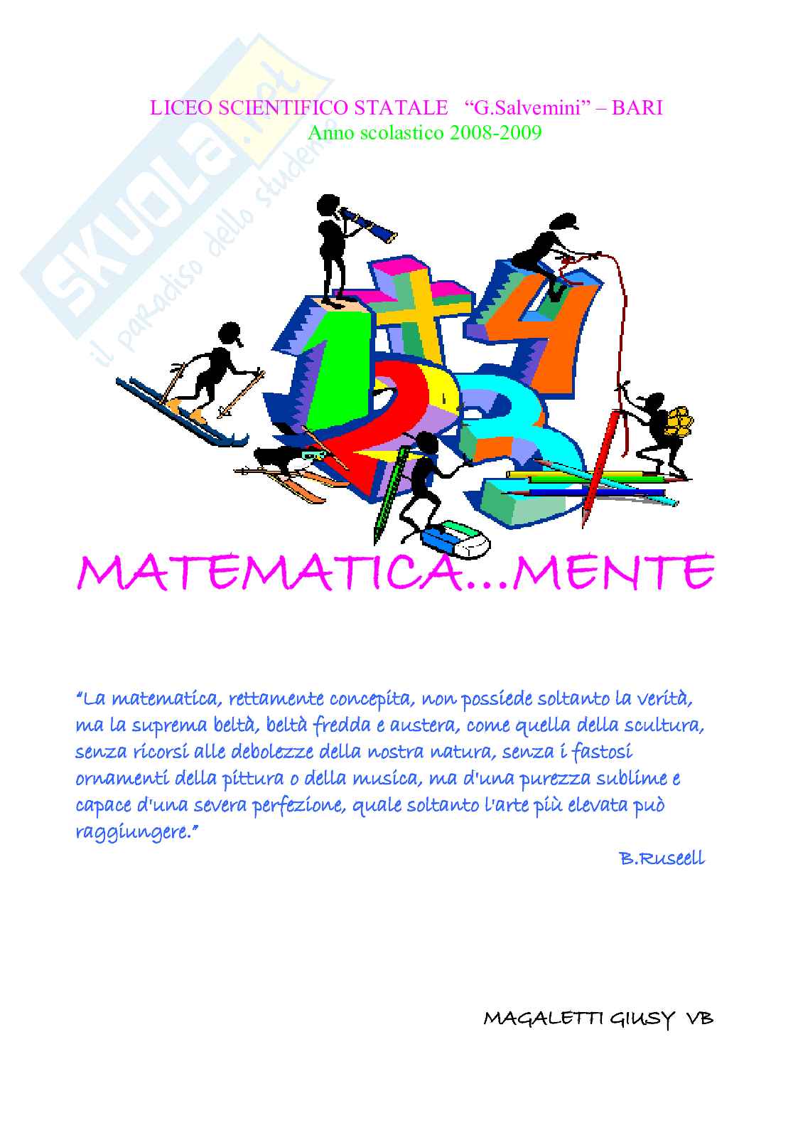 matematica...mente Pag. 1