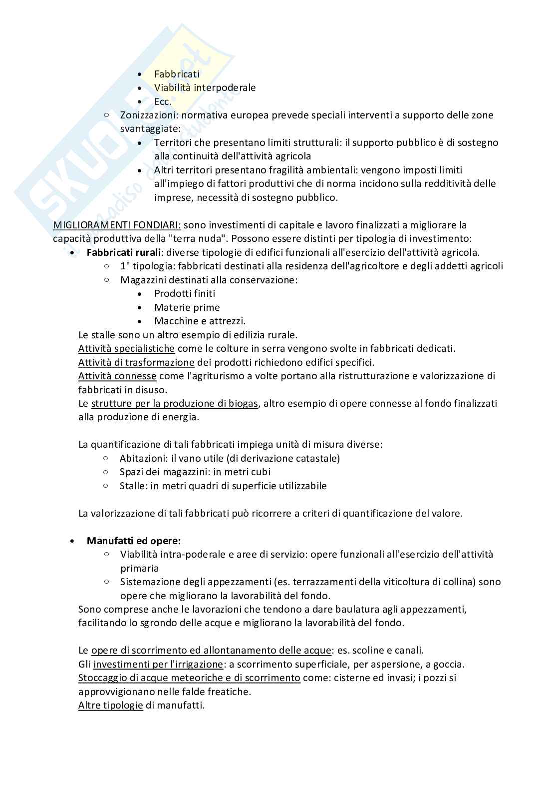 Economia dell'azienda agraria Pag. 11