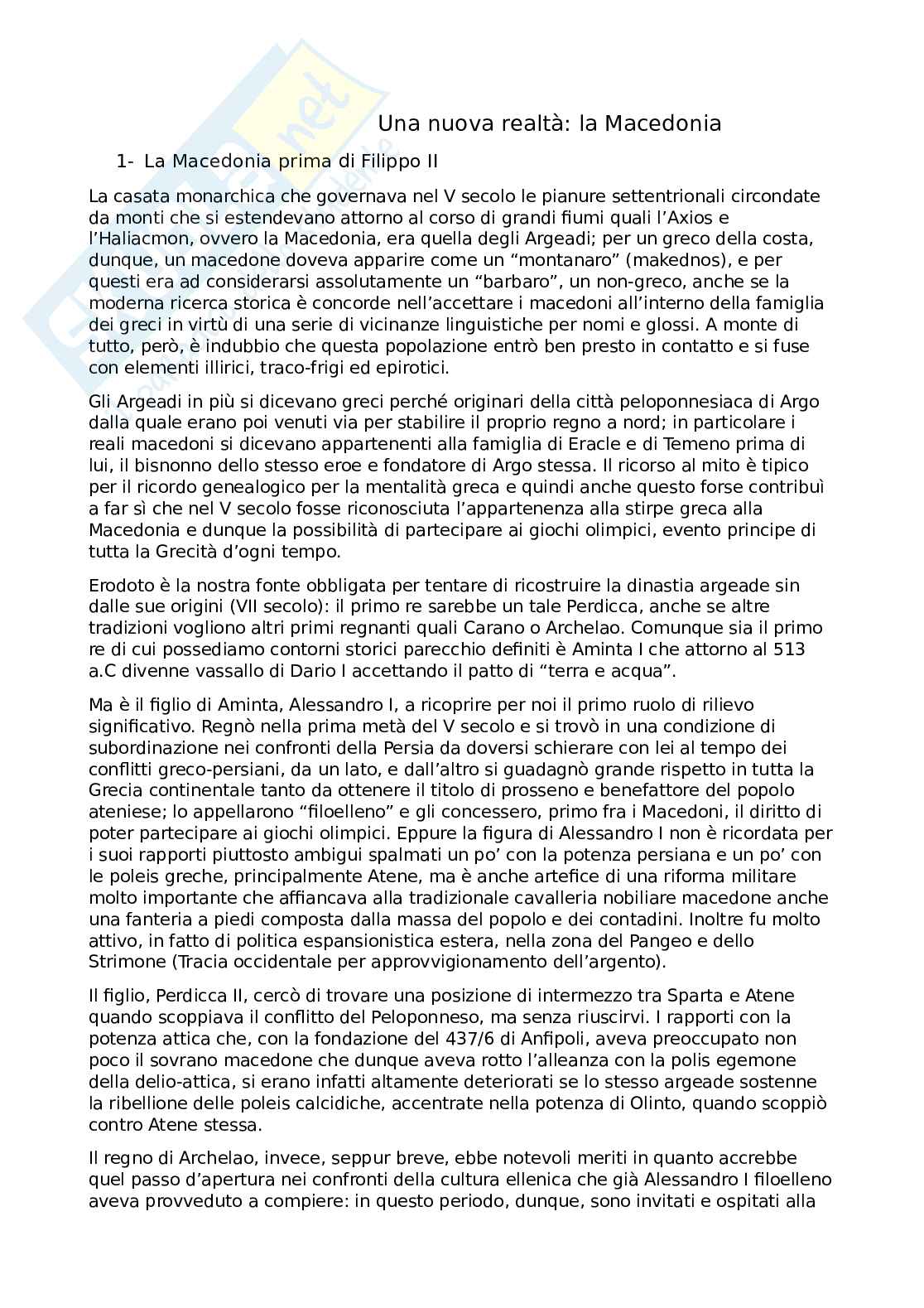 Riassunto esame Storia greca, Prof. Gallo Luigi, libro consigliato Storia greca, Gallo Pag. 1