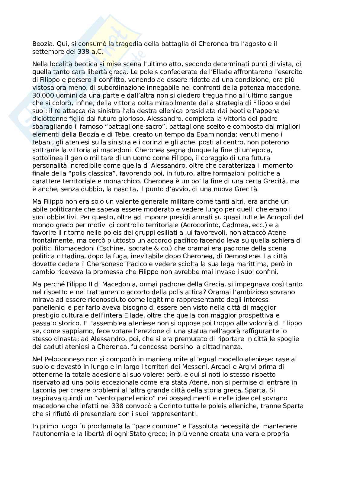 Riassunto esame Storia greca, Prof. Gallo Luigi, libro consigliato Storia greca, Gallo Pag. 6