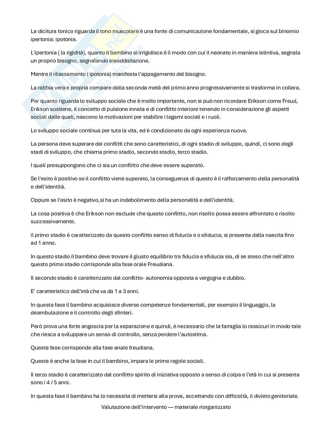 Progettazione e valutazione dell'intervento - Lezioni e domande  Pag. 6