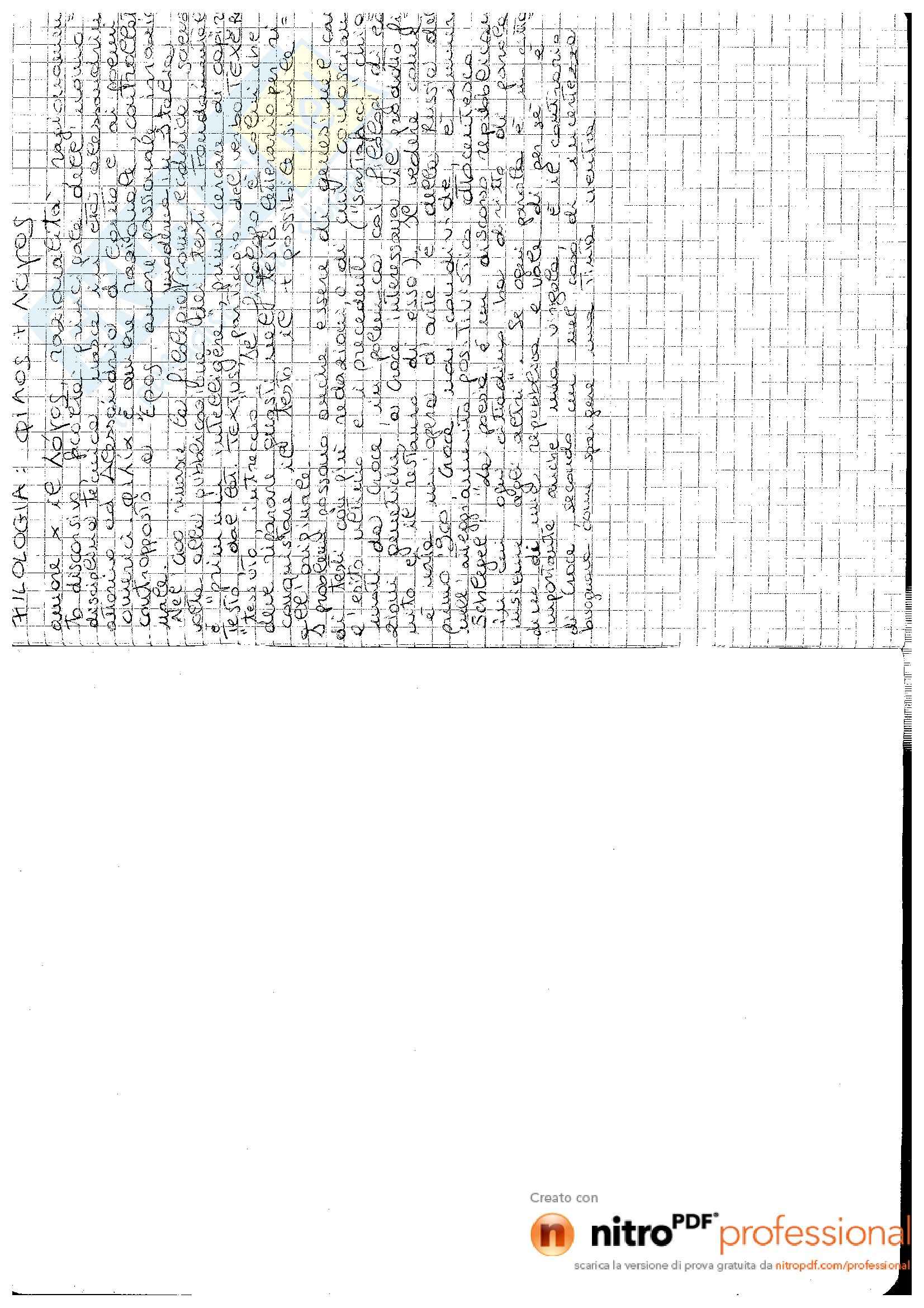 Introduzione alla filologia della letteratura italiana Pag. 1