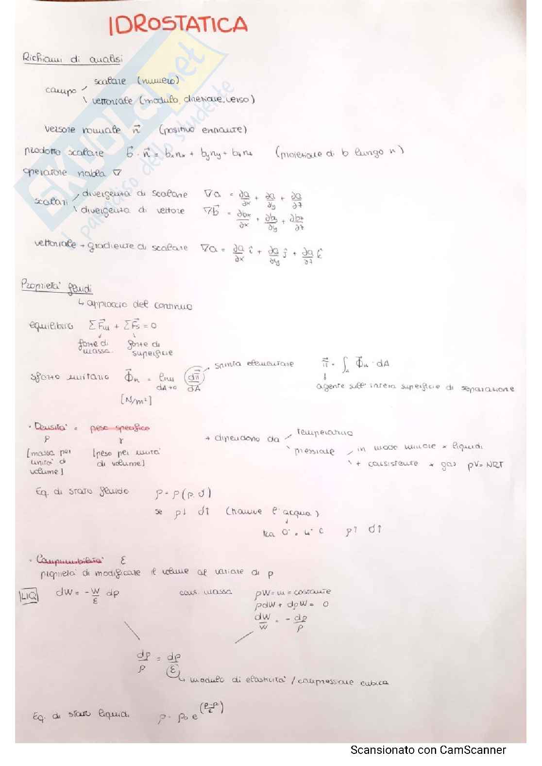 Idraulica applicata Pag. 1