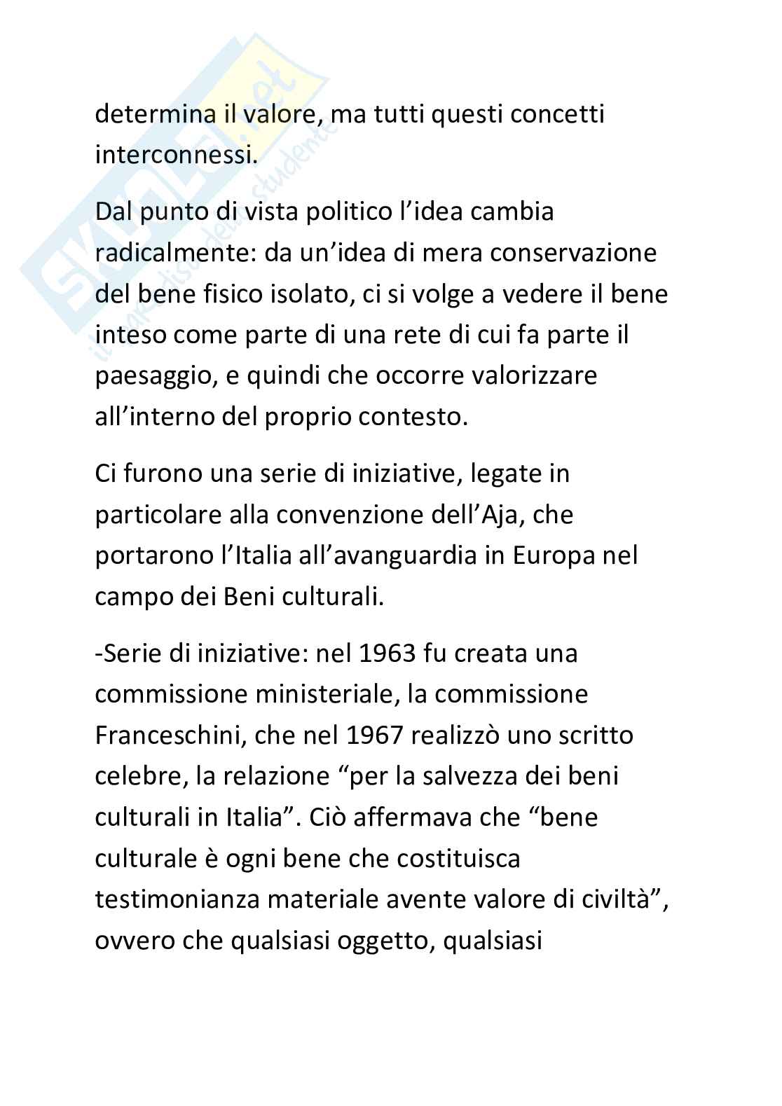 Beni culturali in Italia e Europa Pag. 2