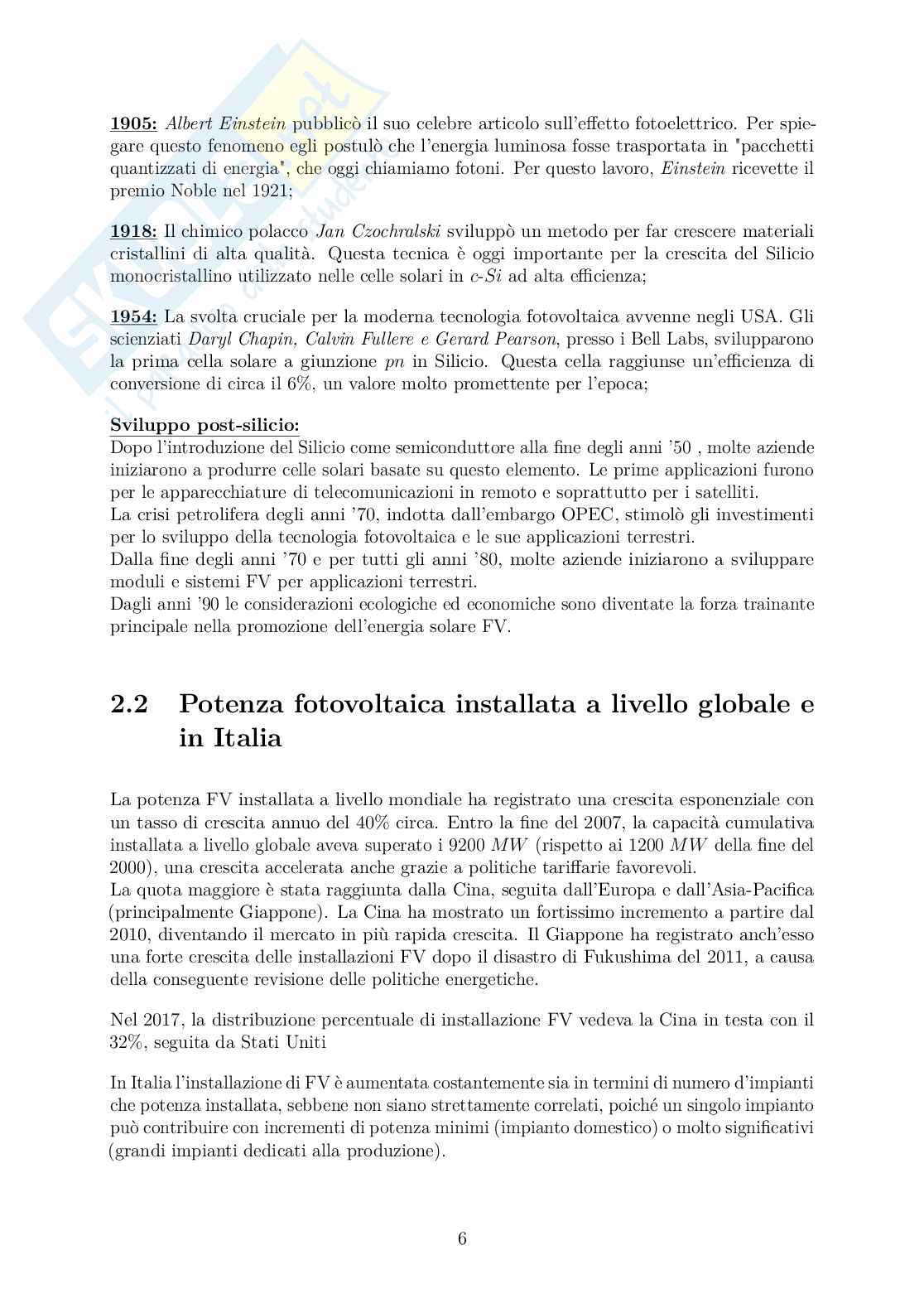 Sistemi fotovoltaici – Appunti completi  Pag. 11