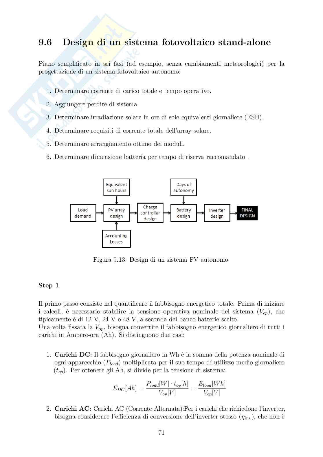 Sistemi fotovoltaici – Appunti completi  Pag. 76