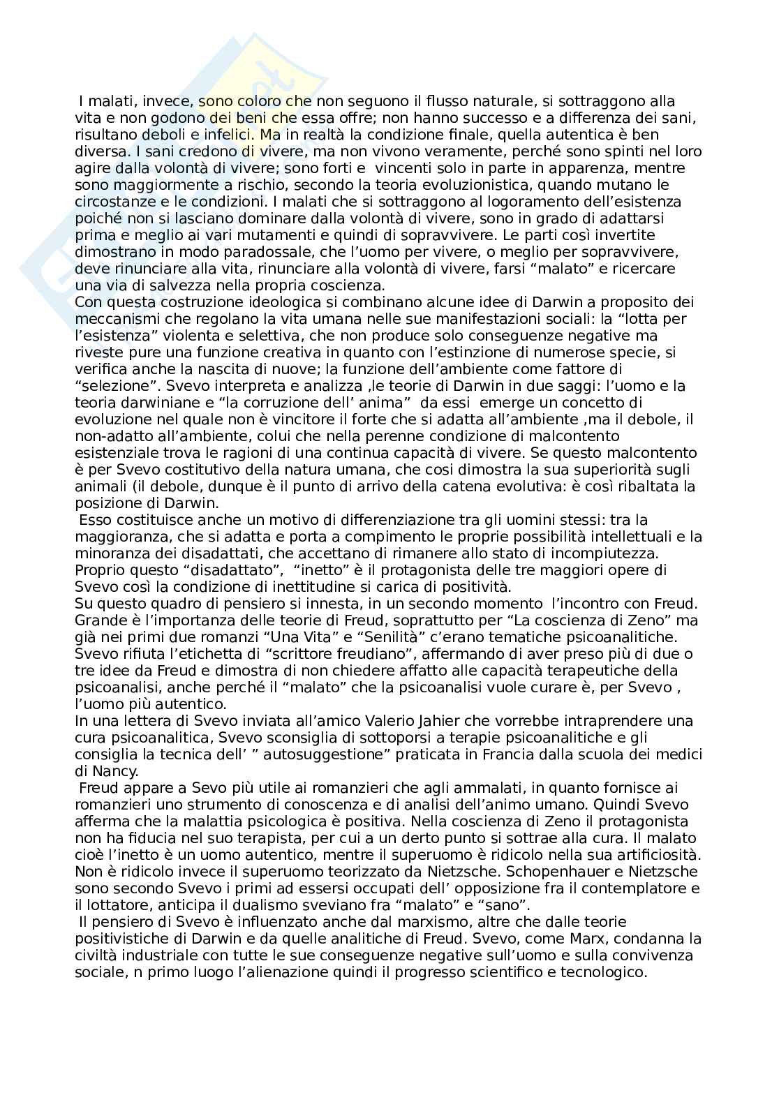Primo Novecento e crisi della razionalità tesina Pag. 2