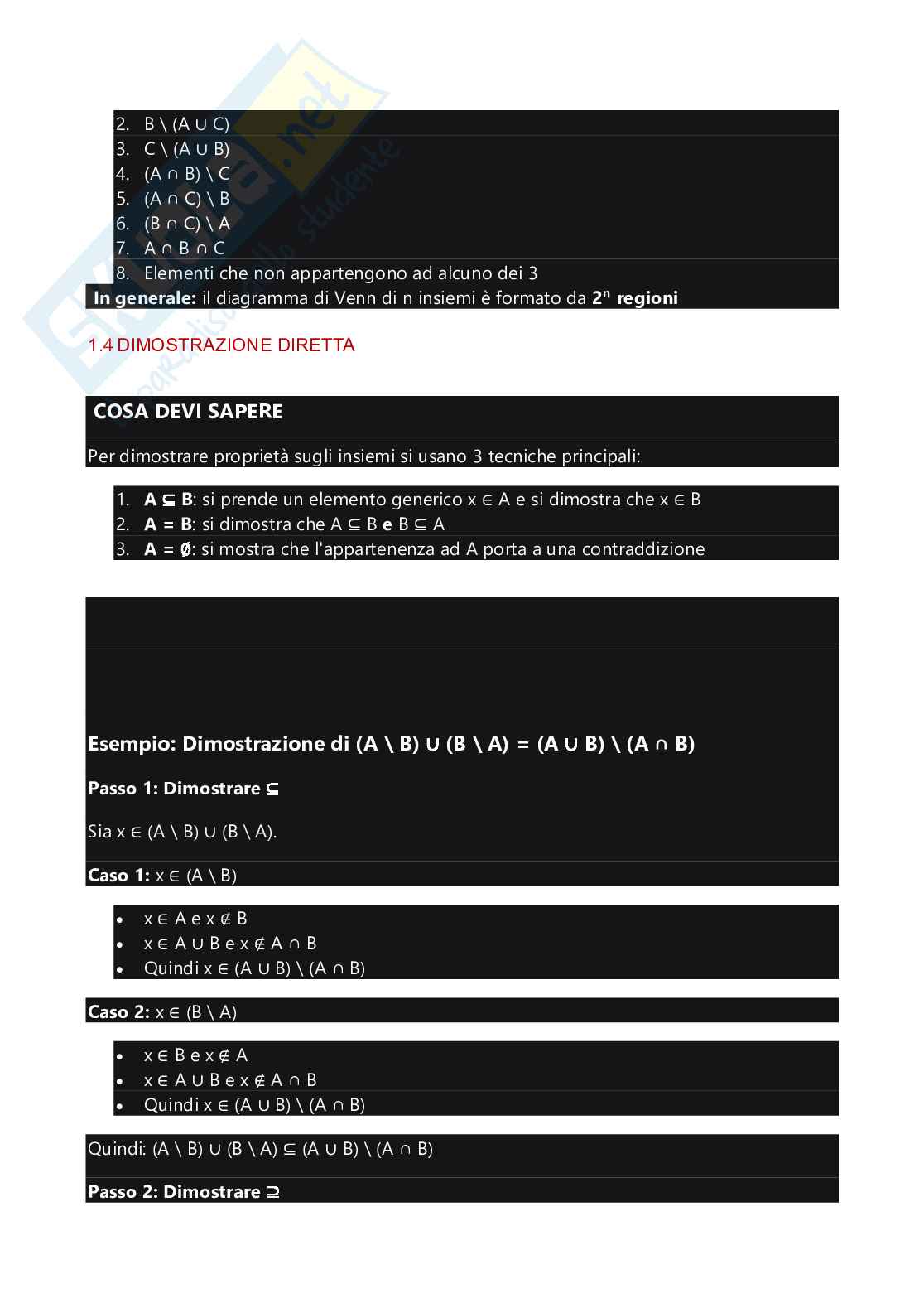 Strutture discrete/Matematica discreta Pag. 21