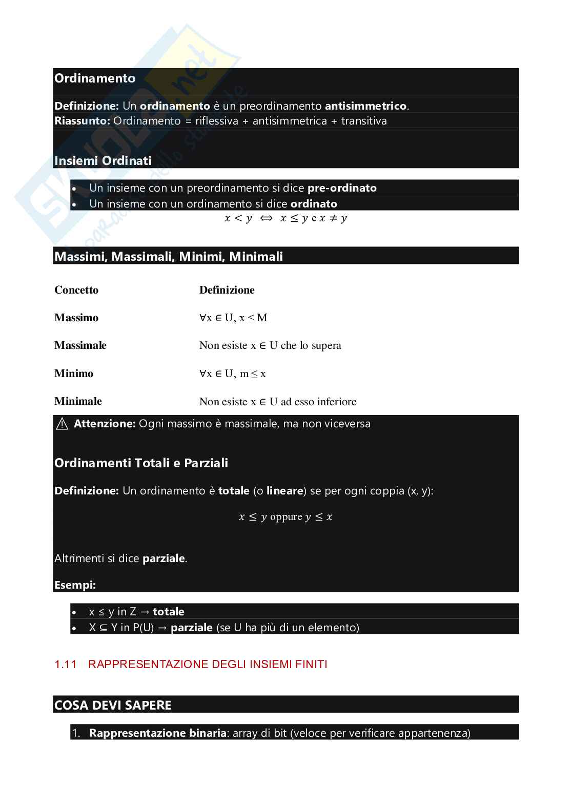 Strutture discrete/Matematica discreta Pag. 31